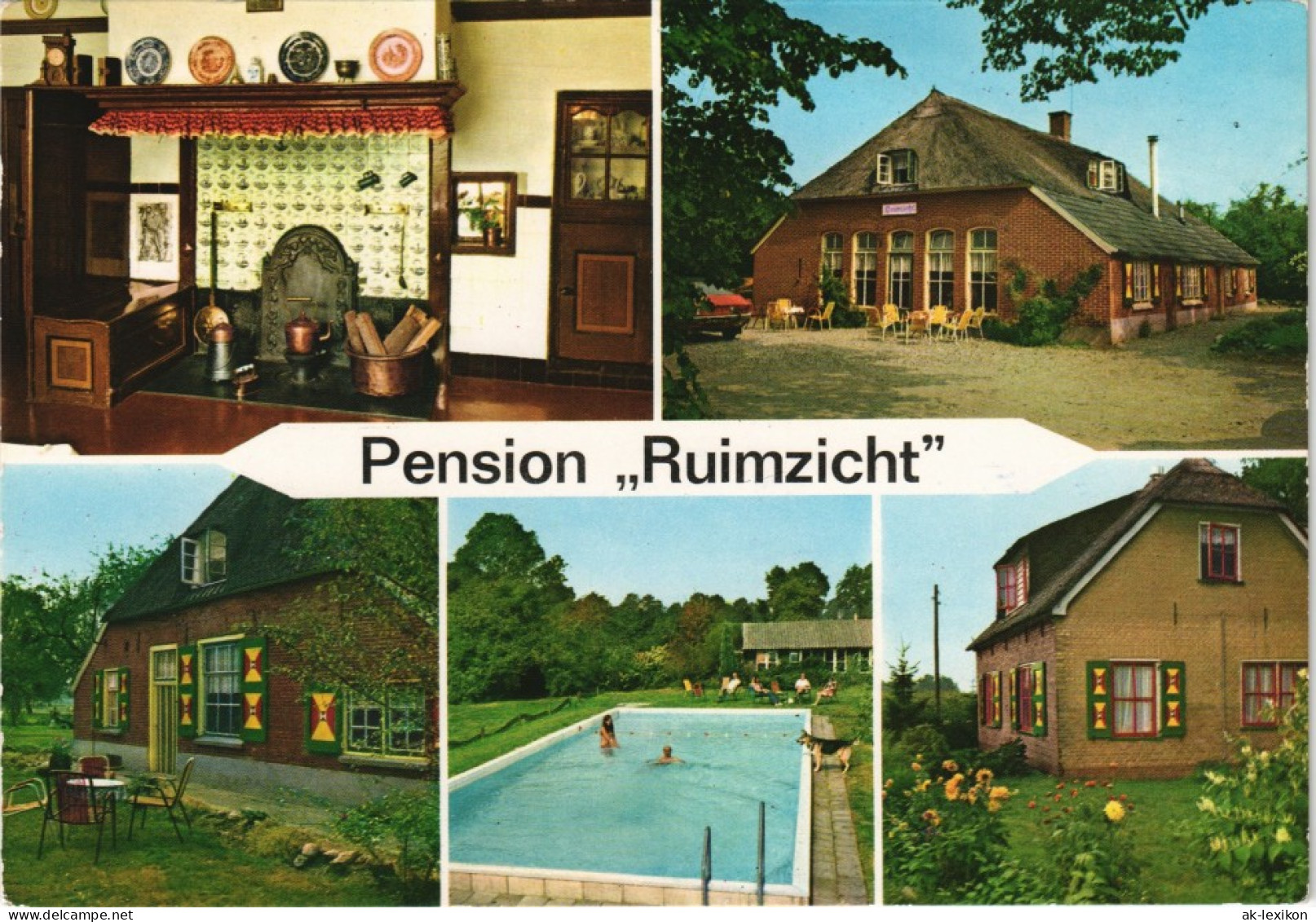 Rijssen-Holten Pension Ruimzicht Familie Beumer Neerdorp 84 1976 - Autres & Non Classés