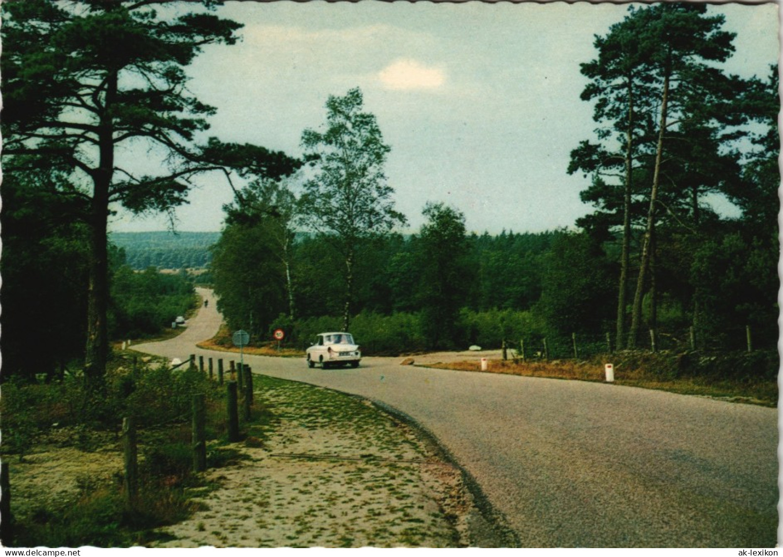 Postkaart Rijssen-Holten Toeristenweg Holterberg 1967 - Other & Unclassified