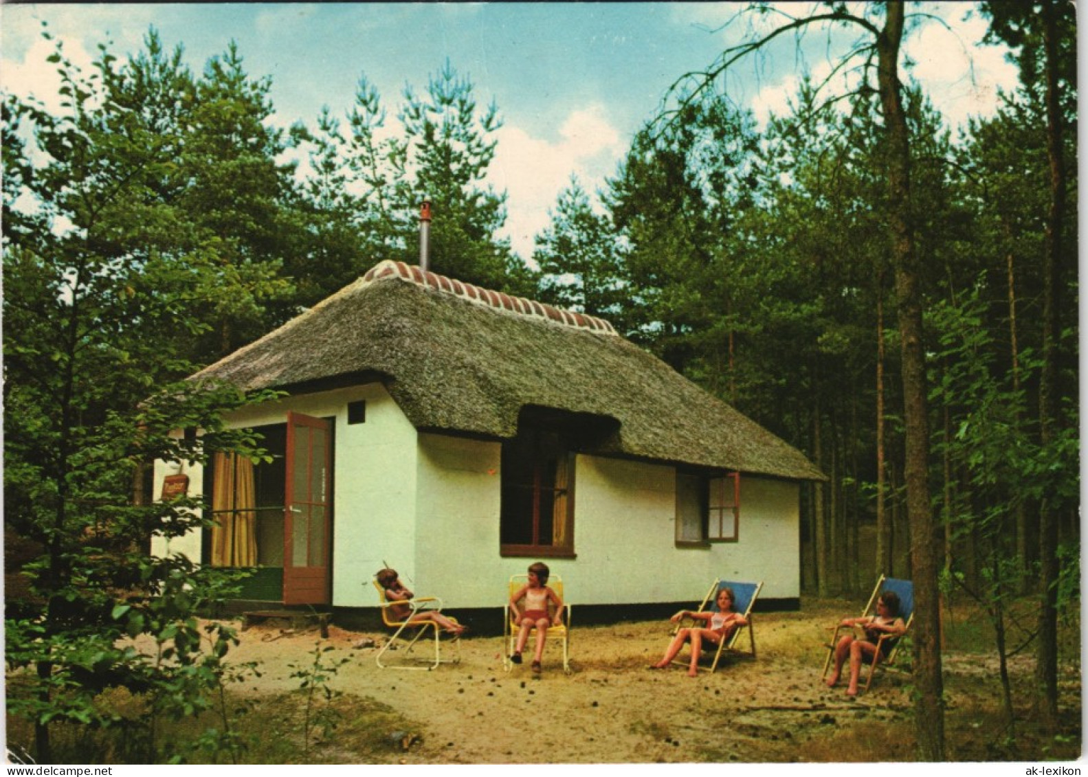 Postkaart Hoenderloo Vakantieverblijf DE MIGGELENBERG 1976 - Autres & Non Classés