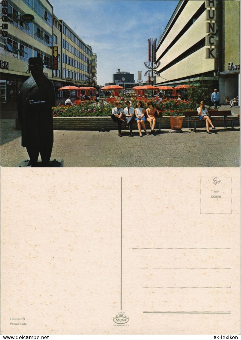 Heerlen Personen Promenade Stadtteilansicht Fußgängerzone 1980 - Autres & Non Classés