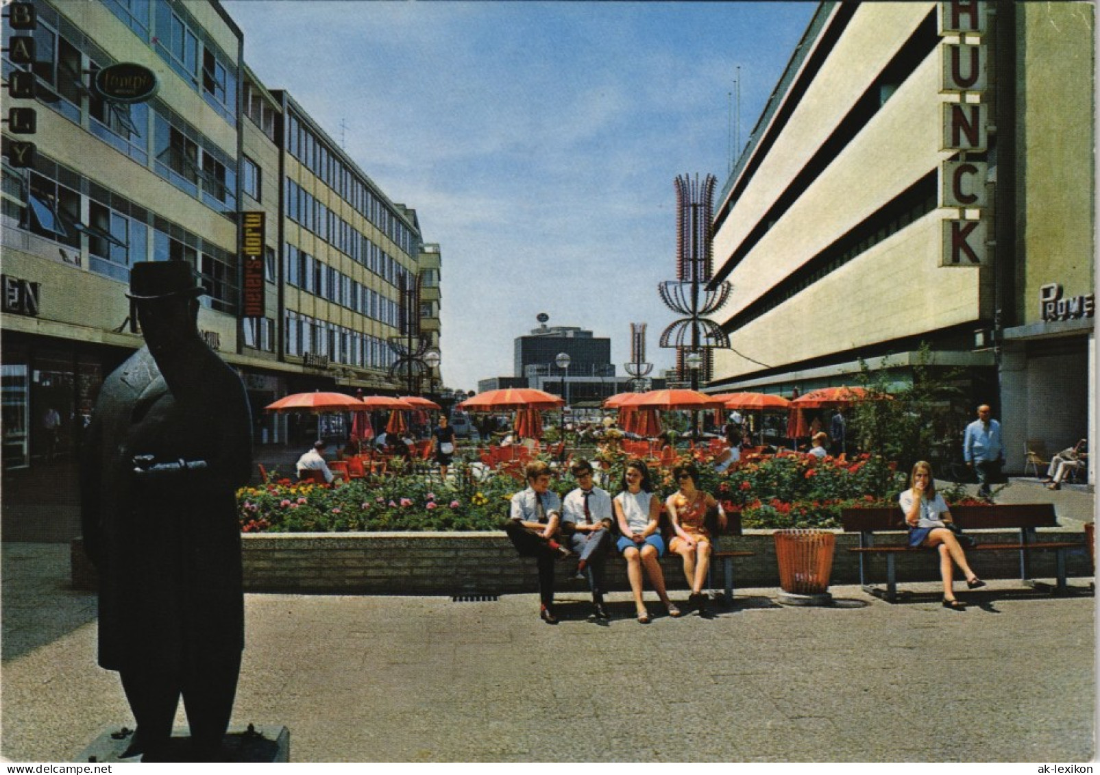 Heerlen Personen Promenade Stadtteilansicht Fußgängerzone 1980 - Other & Unclassified
