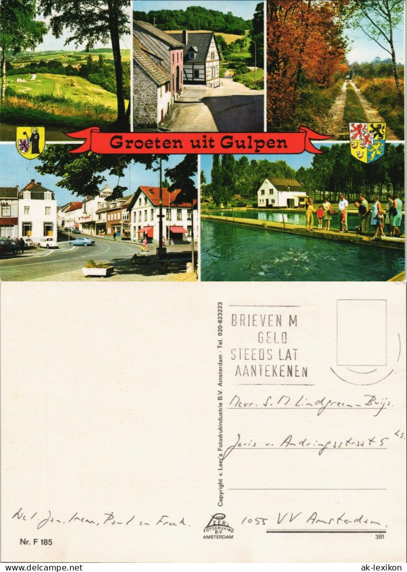 Postkaart Gulpen Groeten Uit Gulpen, Div. Ortsansichten 1980 - Sonstige & Ohne Zuordnung