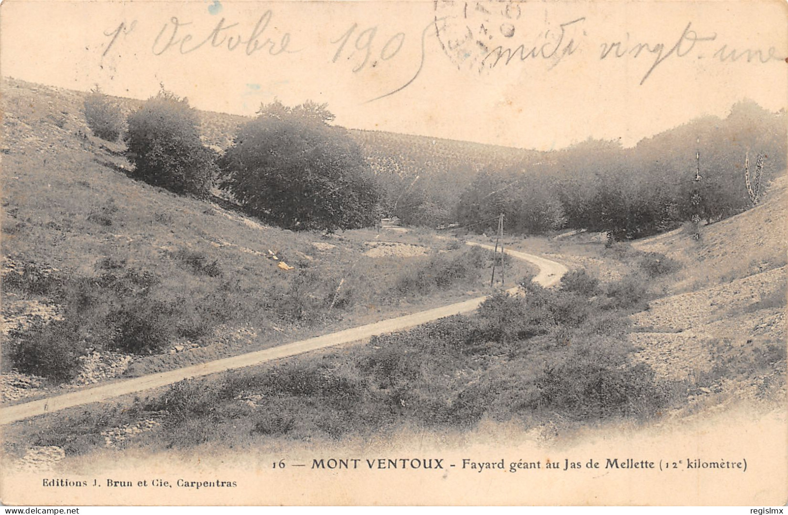 84-MONT VENTOUX-N°356-E/0033 - Andere & Zonder Classificatie