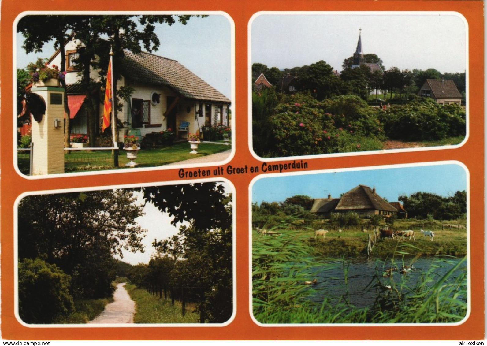 Postkaart Camperduin Mehrbildkarte Mit Ortsansichten 1991 - Other & Unclassified