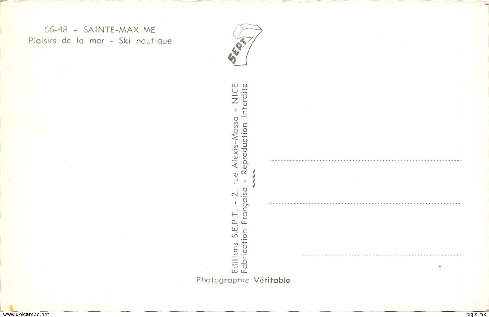 83-SAINTE MAXIME SUR MER-N°356-D/0347 - Sainte-Maxime