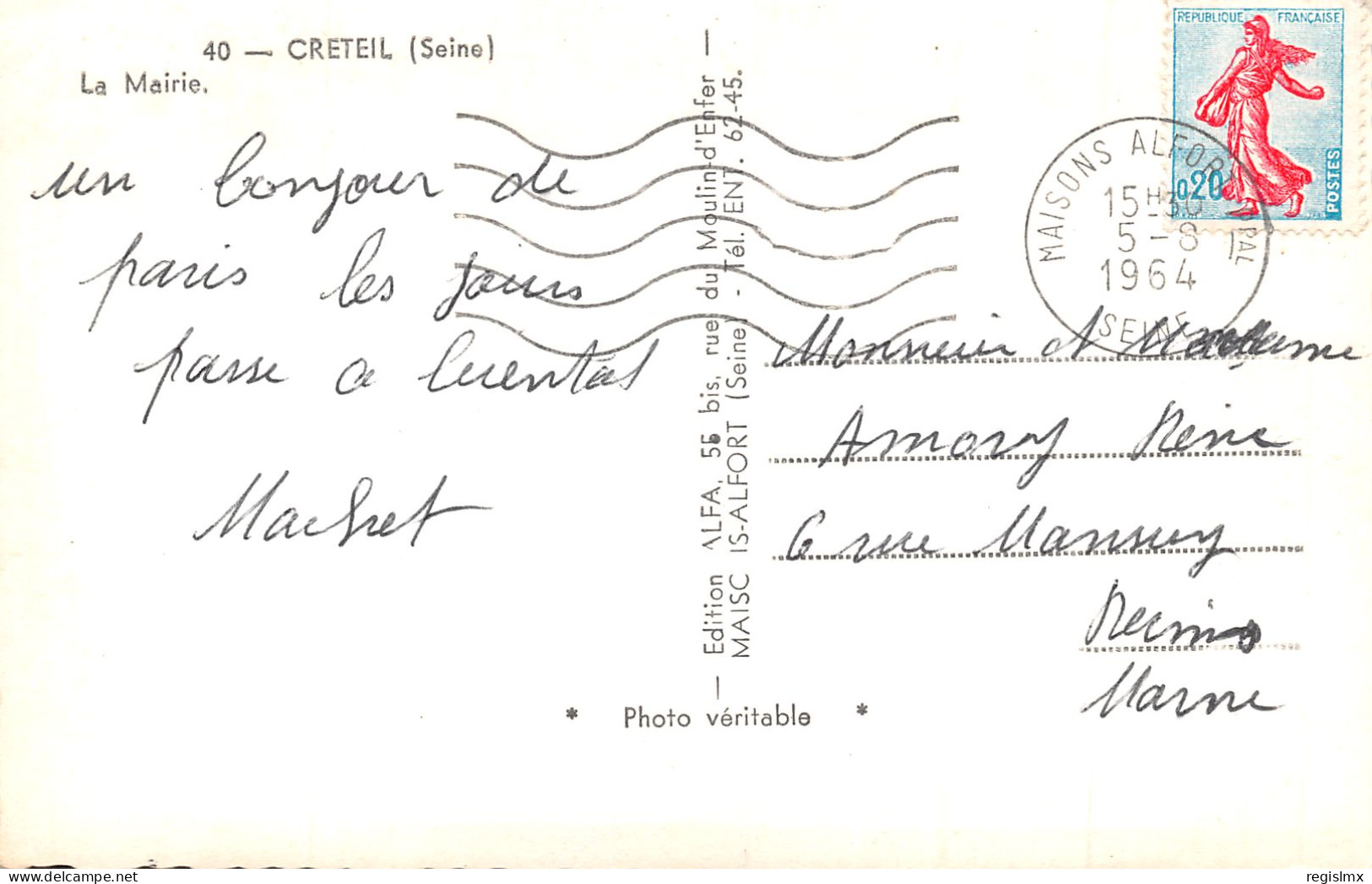 94-CRETEIL-N°357-B/0279 - Creteil