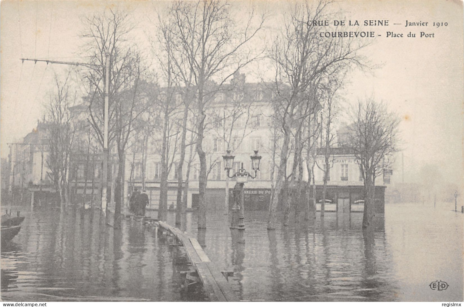 92-COURBEVOIE-CRUE DE LA SEINE-N°357-A/0193 - Courbevoie