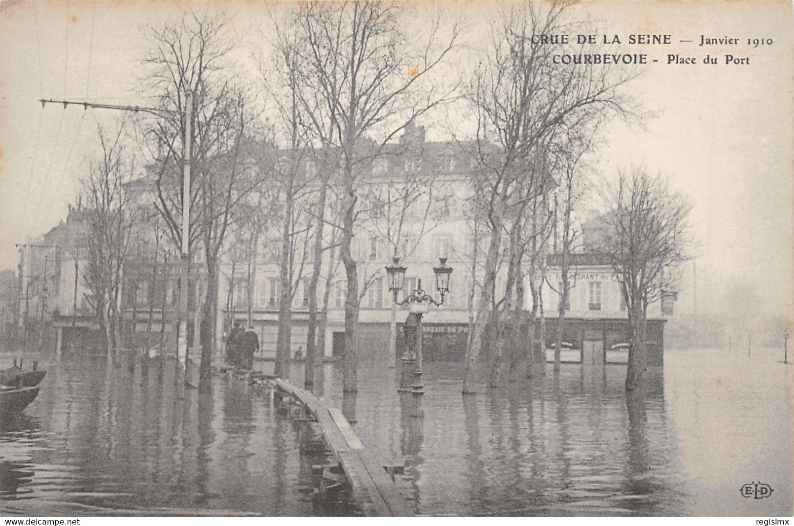 92-COURBEVOIE-CRUE DE LA SEINE-N°357-A/0197 - Courbevoie