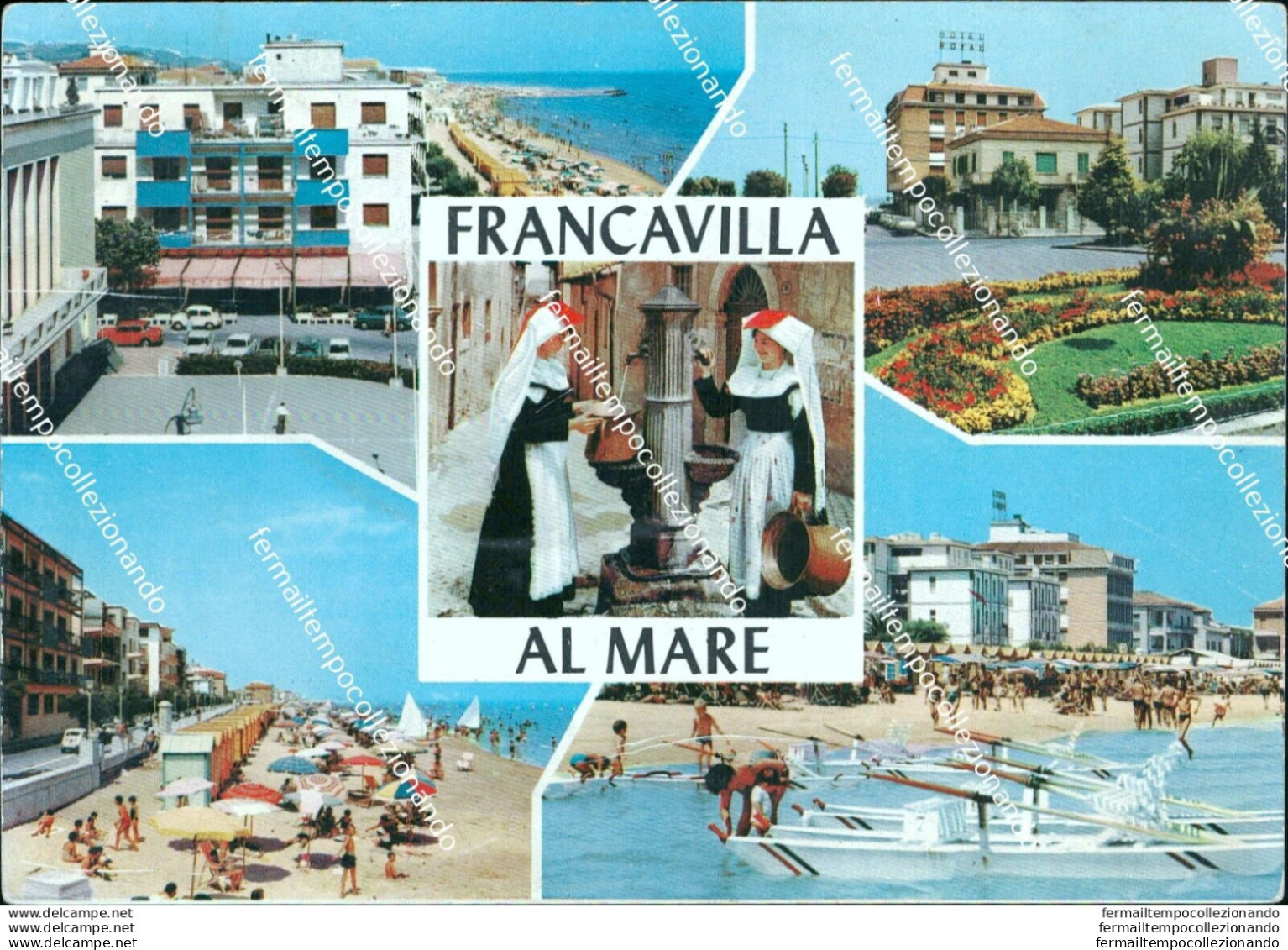 Bn461 Cartolina Francavilla Al Mare Provincia Di Chieti - Chieti