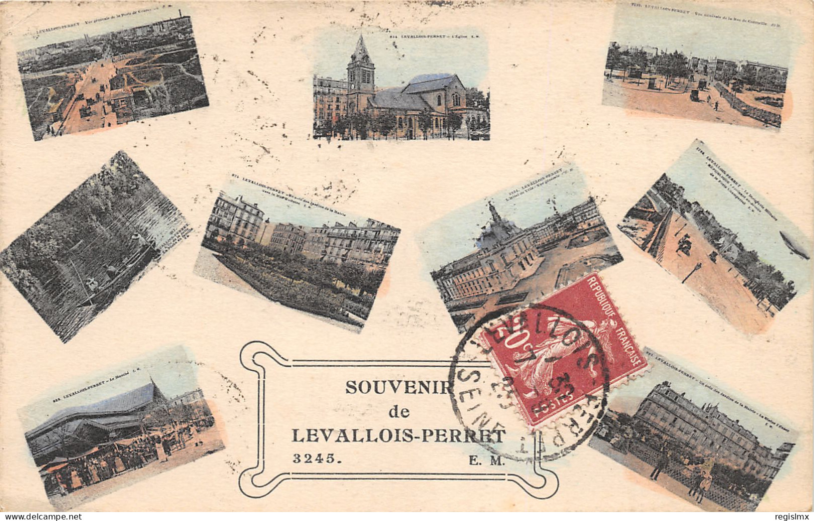 92-LEVALLOIS PERRET-N°357-A/0073 - Levallois Perret