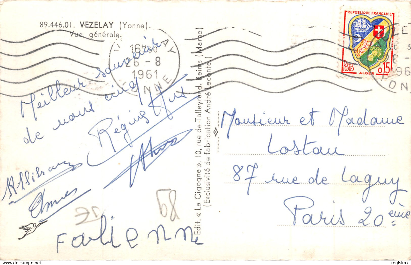 89-VEZELAY-N°356-H/0151 - Vezelay