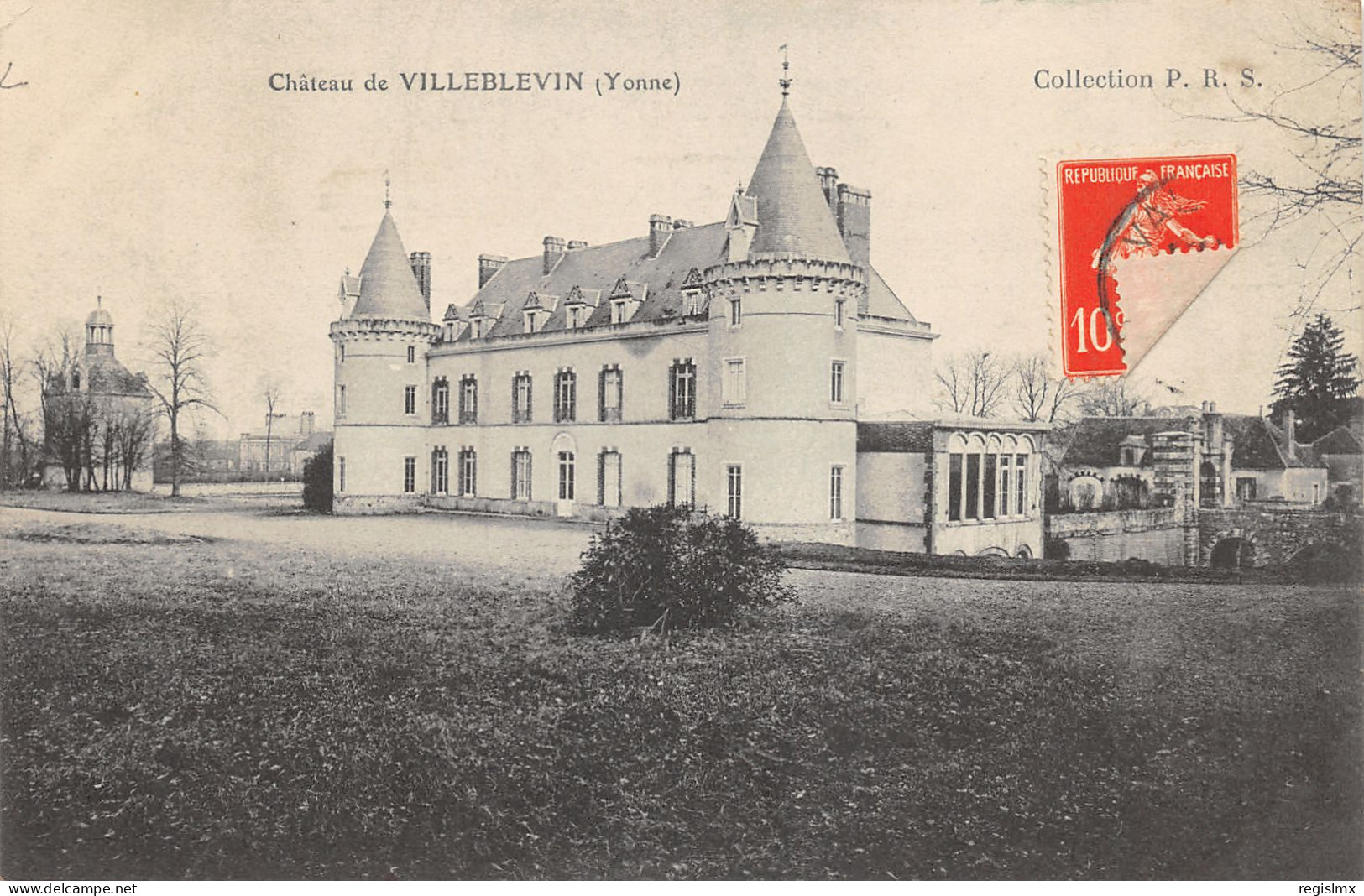 89-VILLEBLEVIN-LE CHÂTEAU-N°356-G/0375 - Villeblevin