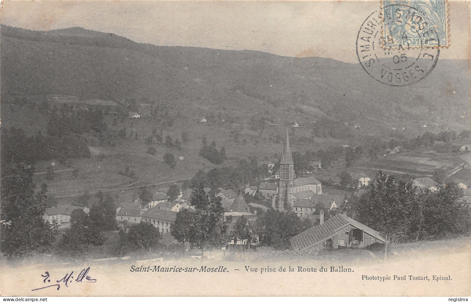 88-SAINT MAURICE SUR MOSELLE-N°356-G/0305 - Other & Unclassified