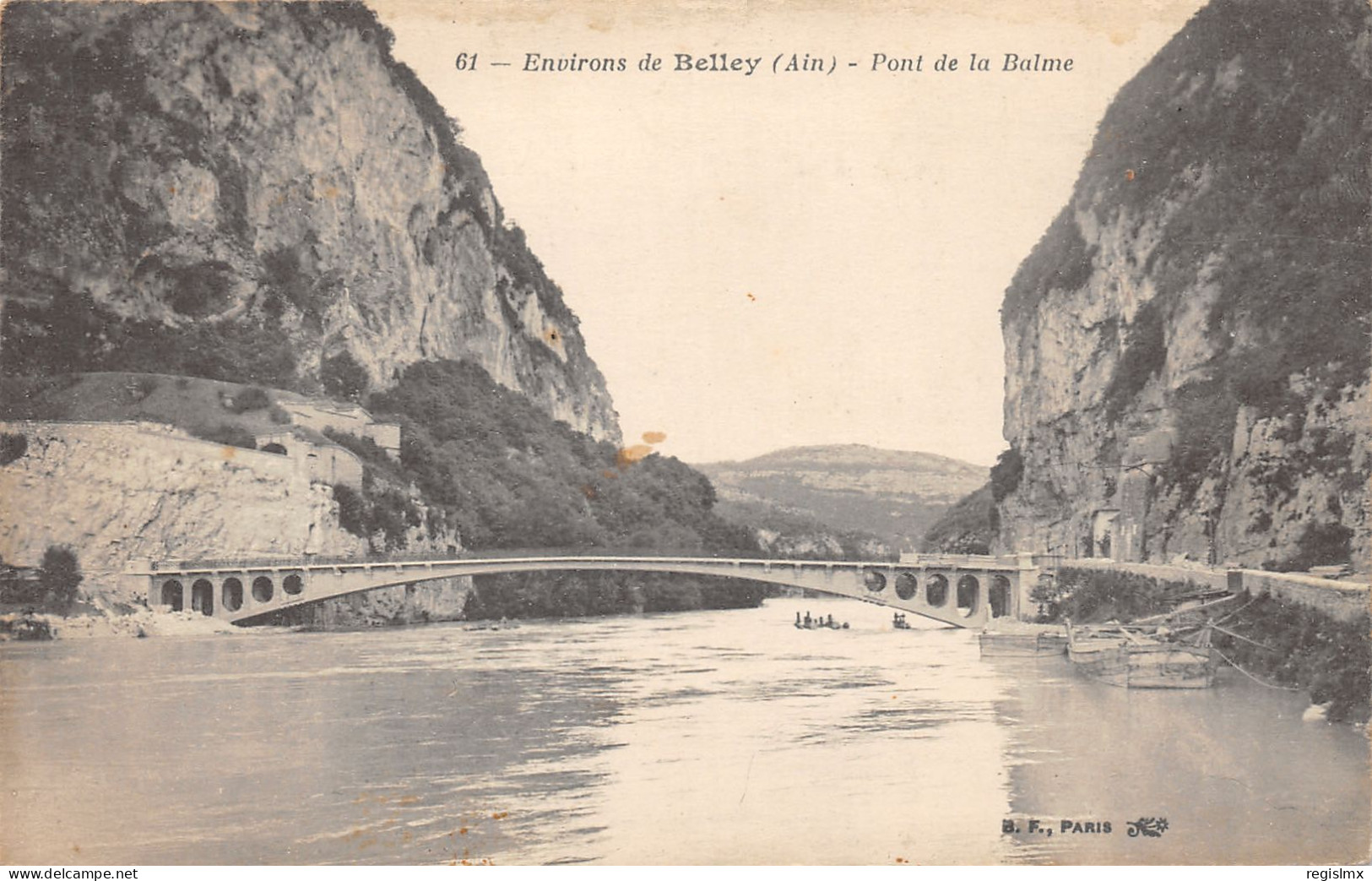 01-BELLEY-PONT DE LA BALME-N°357-D/0035 - Belley