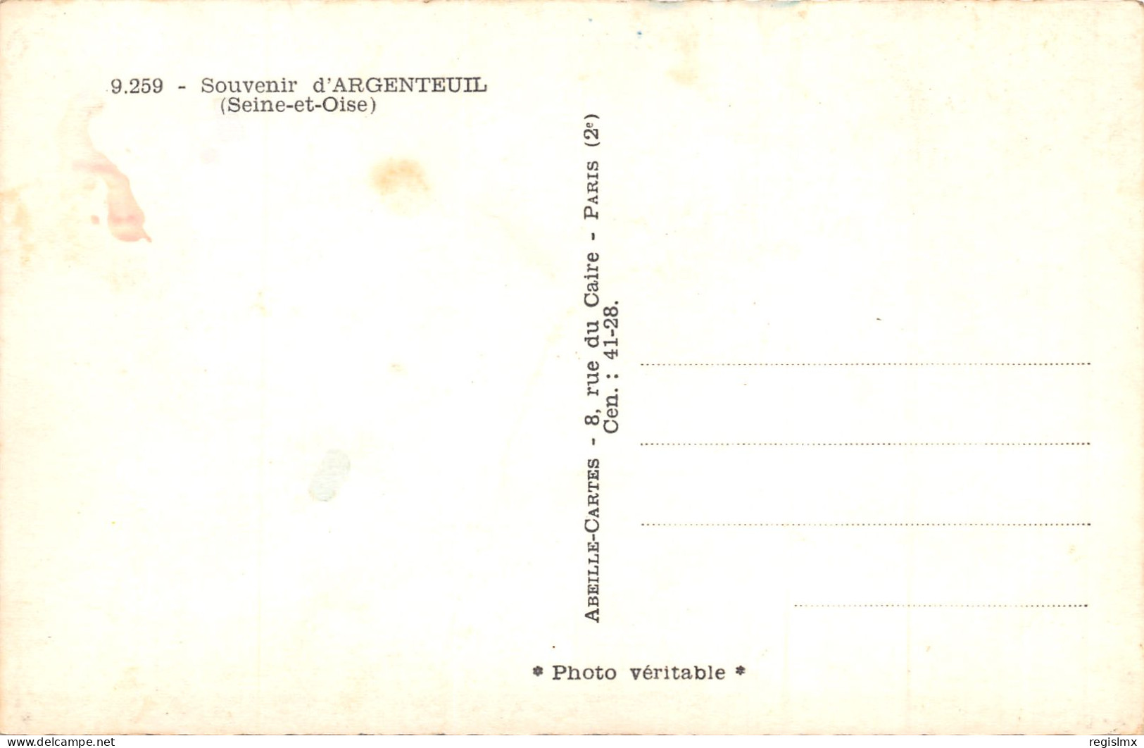 95-ARGENTEUIL-N°357-C/0101 - Argenteuil