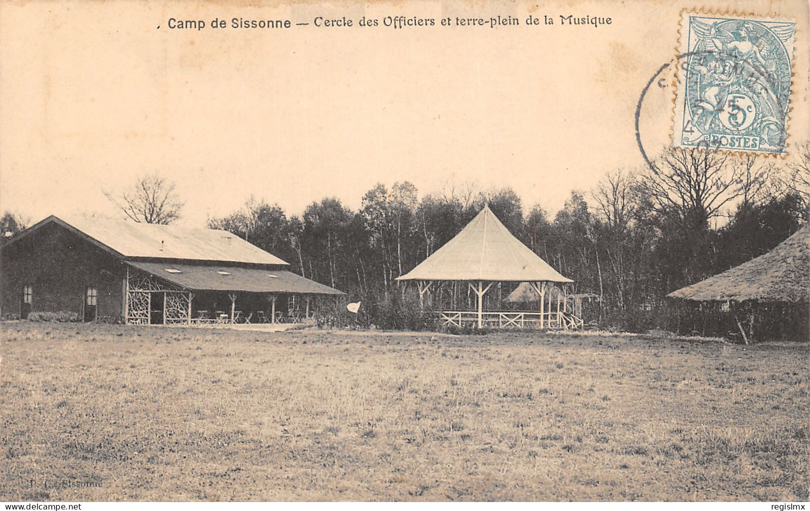 02-SISSONNE-LE CAMP-N°357-G/0353 - Sissonne