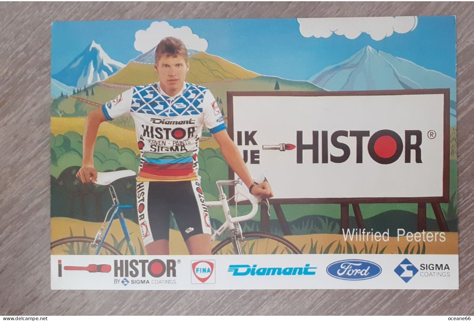 Wilfried Peeters Histor Sigma 1989 - Cycling