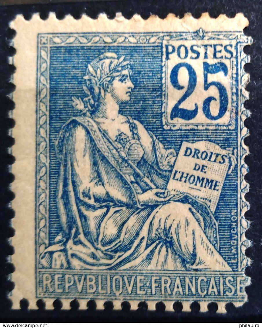 FRANCE                           N° 118                     NEUF*          Cote : 160 € - Unused Stamps