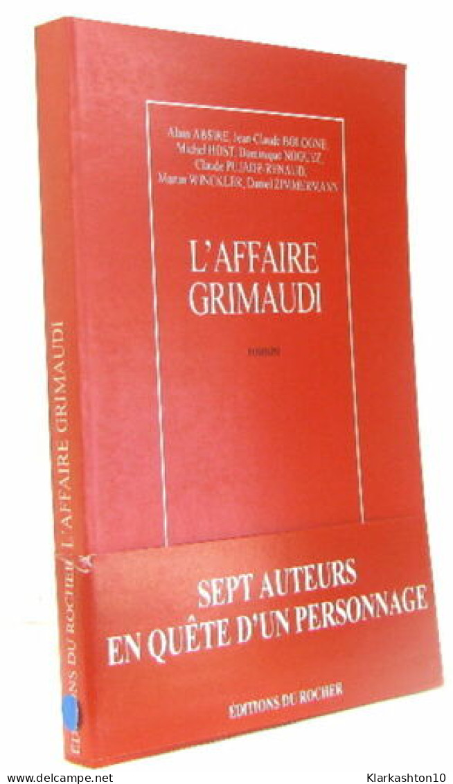 L'affaire Grimaudi - Other & Unclassified