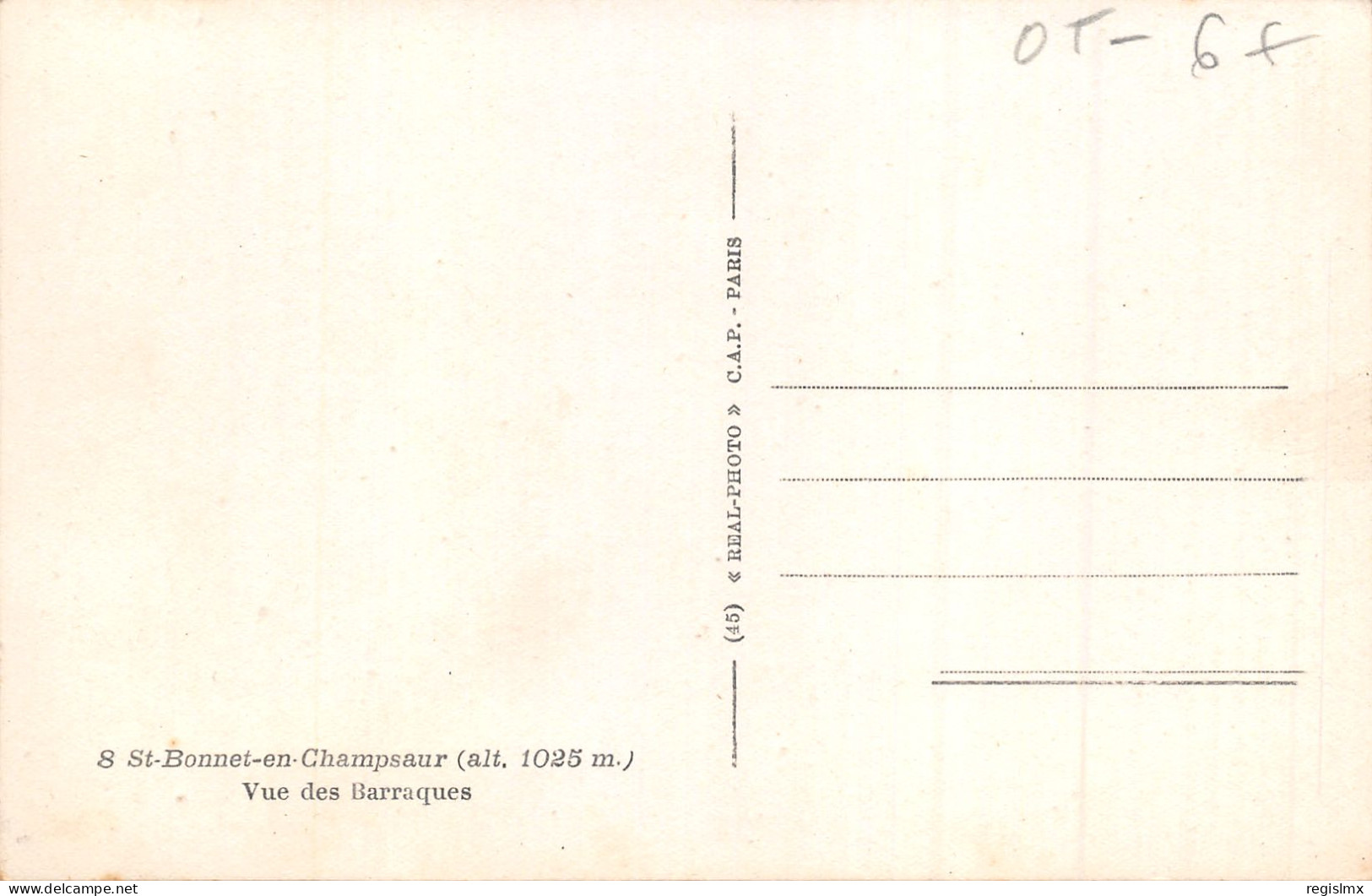 05-SAINT BONNET EN CHAMPSAUR-N°358-C/0127 - Other & Unclassified