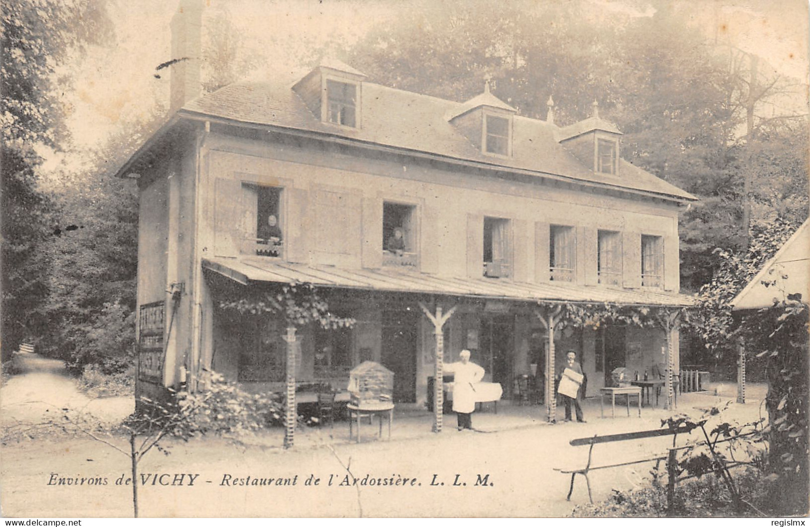 03-VICHY-RESTAURANT DE L ARDOISIERE-N°358-B/0389 - Vichy