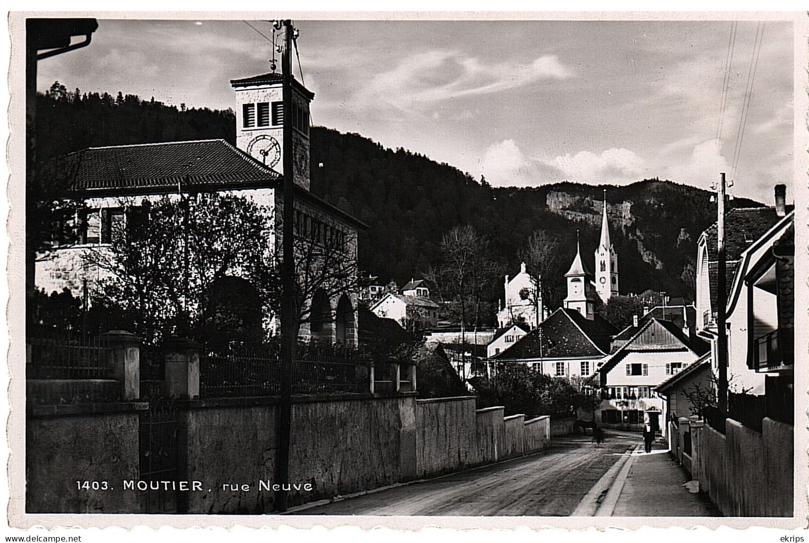 1403. Moutier, Rue Neuve - Moutiers