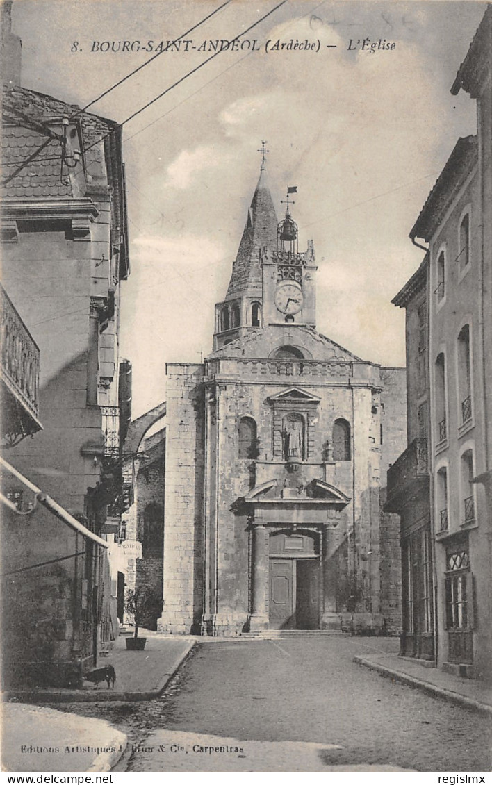 07-BOURG SAINT ANDEOL-N°358-F/0015 - Bourg-Saint-Andéol