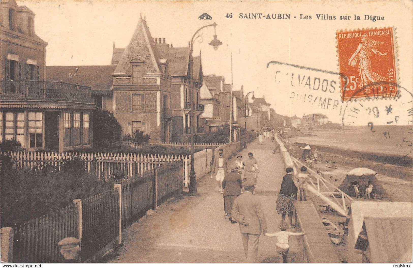 14-SAINT AUBIN SUR MER-N°359-G/0103 - Saint Aubin