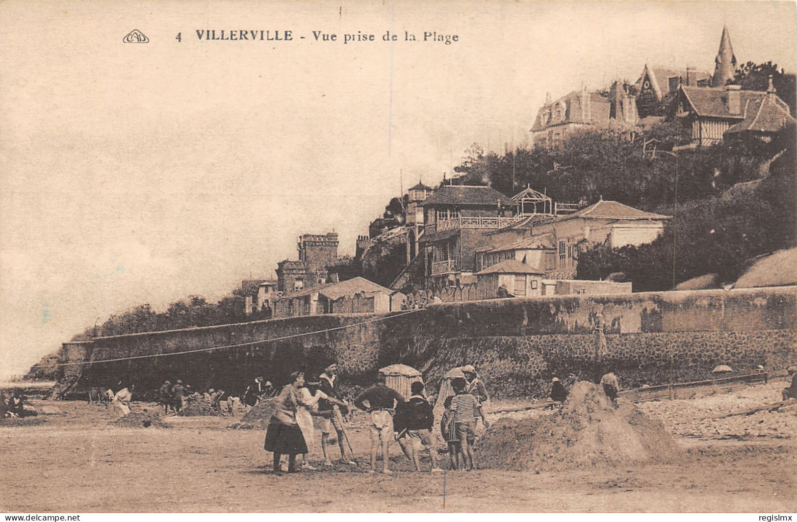 14-VILLERVILLE SUR MER-N°359-G/0325 - Villerville
