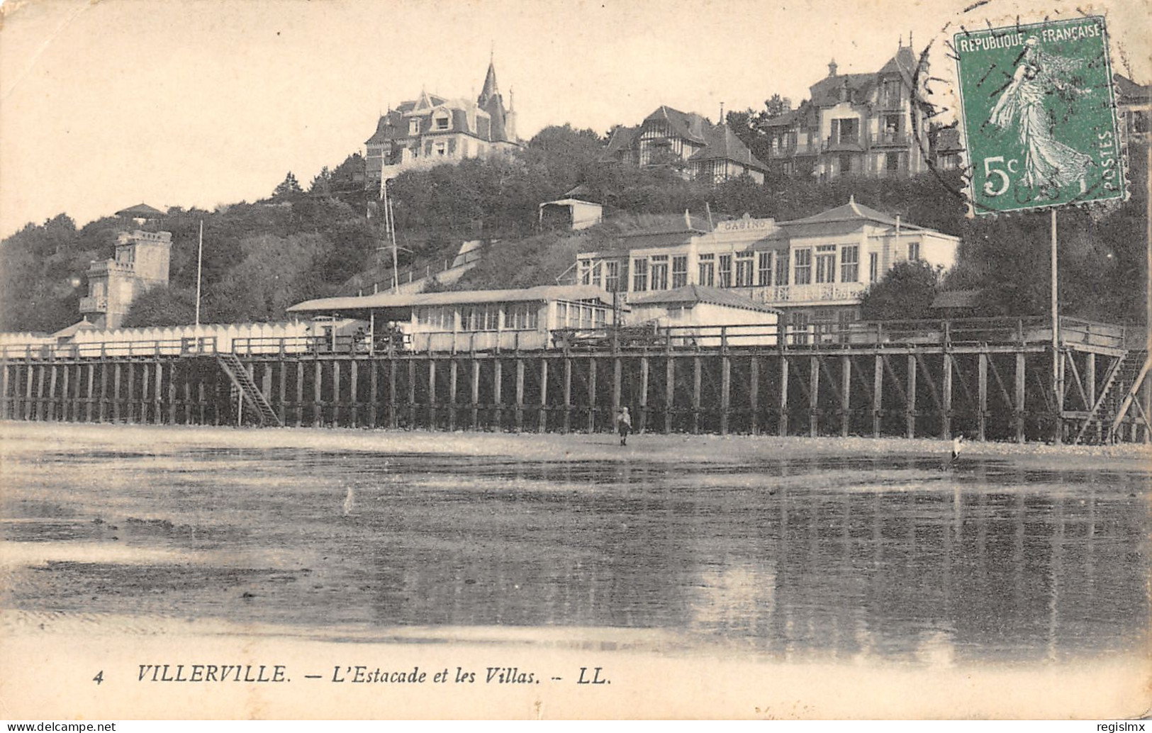 14-VILLERVILLE SUR MER-N°359-G/0321 - Villerville