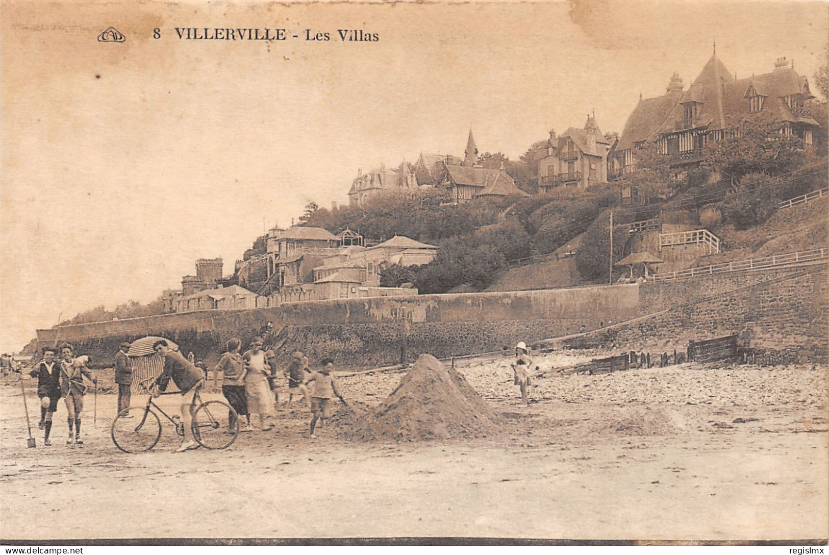 14-VILLERVILLE SUR MER-N°359-G/0309 - Villerville