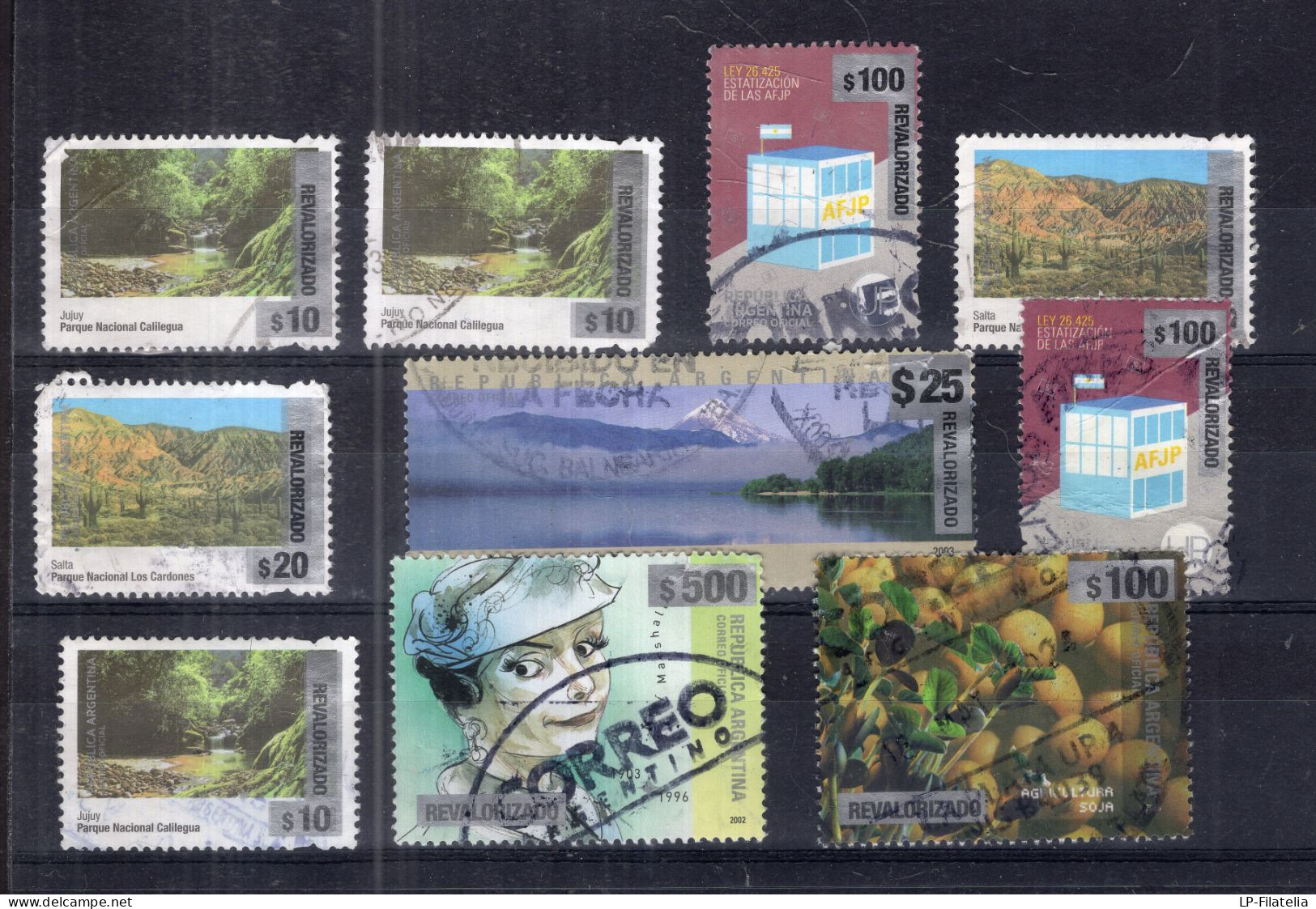 Argentina - Set De Sellos Revalorizados - Modern Stamps - Diverse Stamps - Gebraucht
