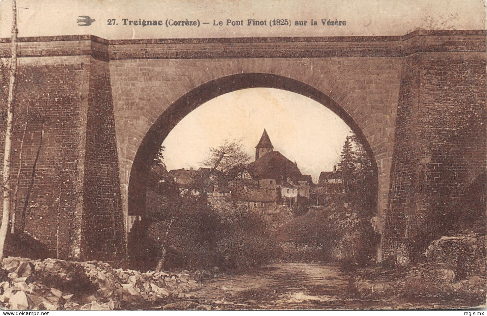 19-TREIGNAC-LE PONT FINOT-N°360-H/0247 - Treignac