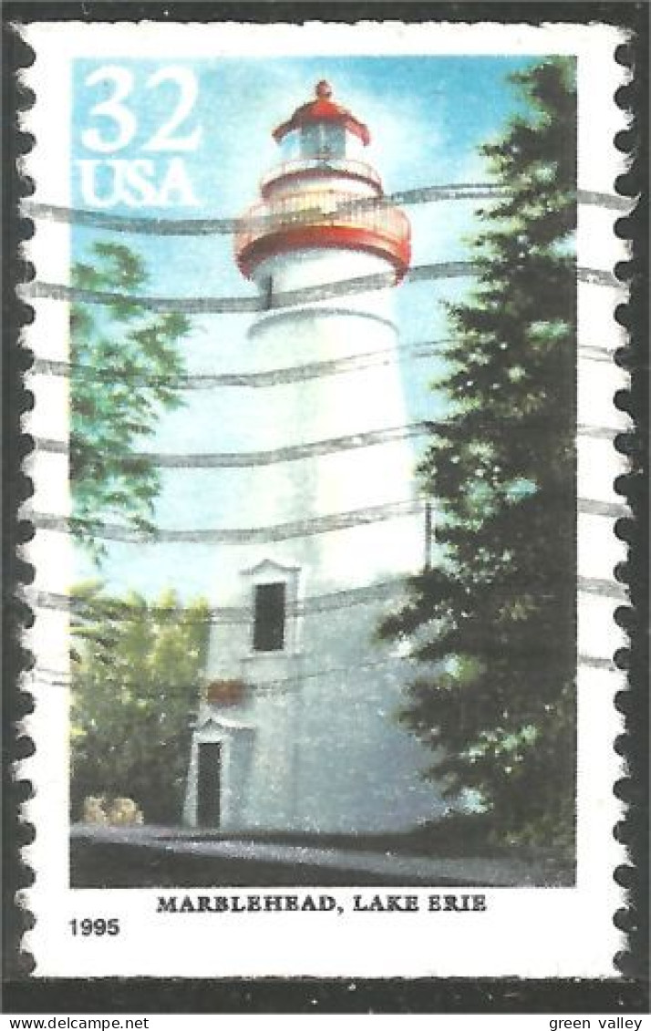 XW01-0560 USA 1995 Phare Marblehead Lighthouse Faro Lichtturm Vuurtoren Farol - Phares