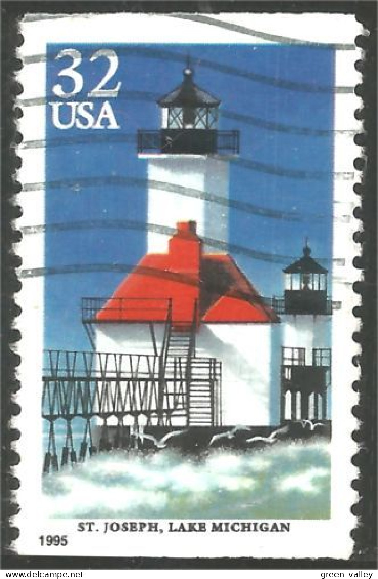 XW01-0552 USA 1995 Phare St Joseph Lighthouse Faro Lichtturm Vuurtoren Farol - Sonstige & Ohne Zuordnung