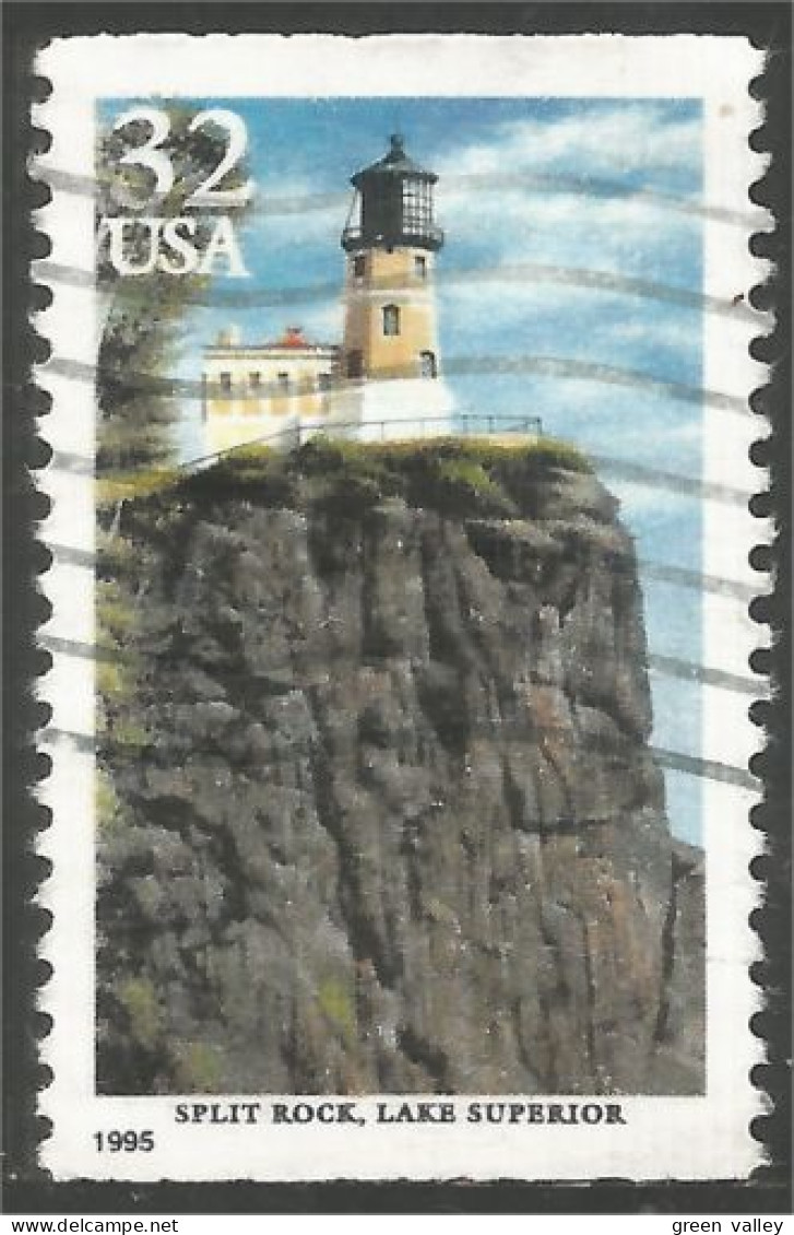 XW01-0546 USA 1995 Phare Split Rock Lighthouse Faro Lichtturm Vuurtoren Farol - Autres & Non Classés
