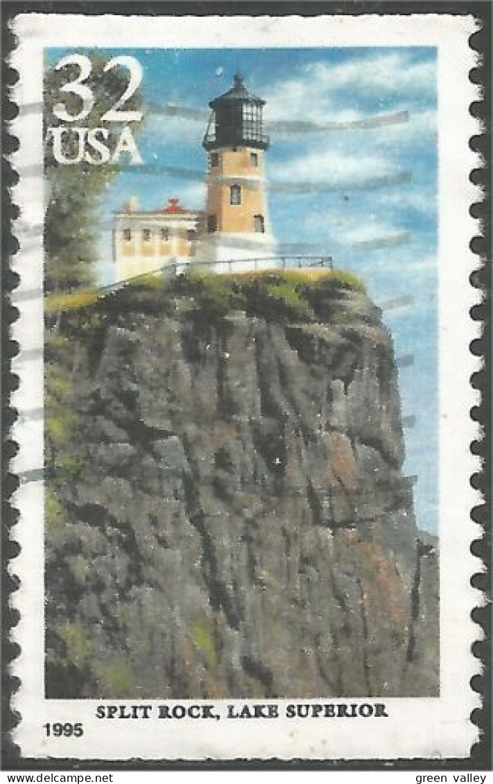 XW01-0547 USA 1995 Phare Split Rock Lighthouse Faro Lichtturm Vuurtoren Farol - Autres & Non Classés