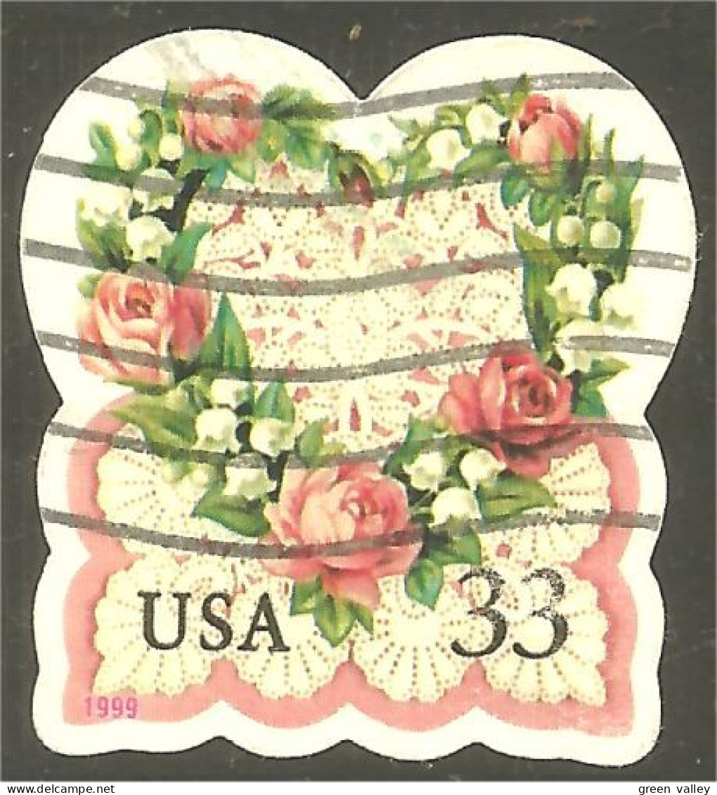 XW01-0487 USA 1999 Love Stamp - Gebruikt