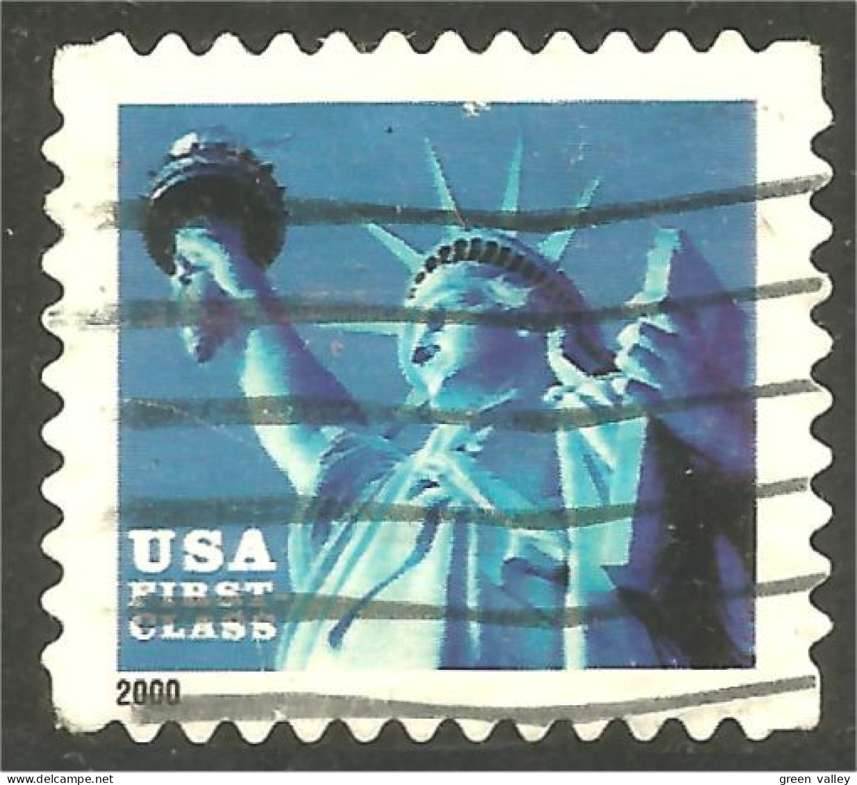 XW01-0471 USA 2000 Statue Of Liberty Liberté - Oblitérés