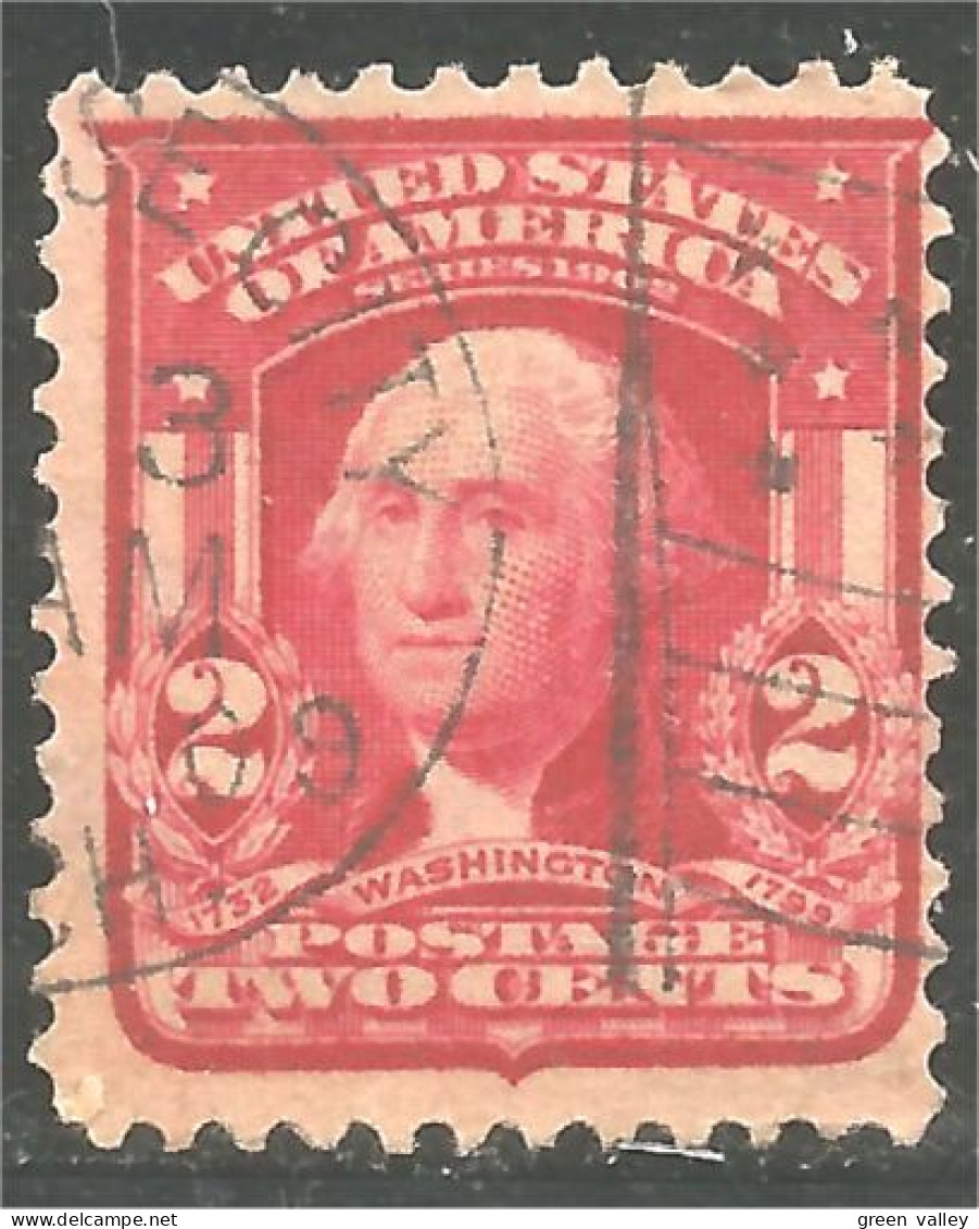 XW01-0379 USA President George Washington 2c Red - Altri & Non Classificati