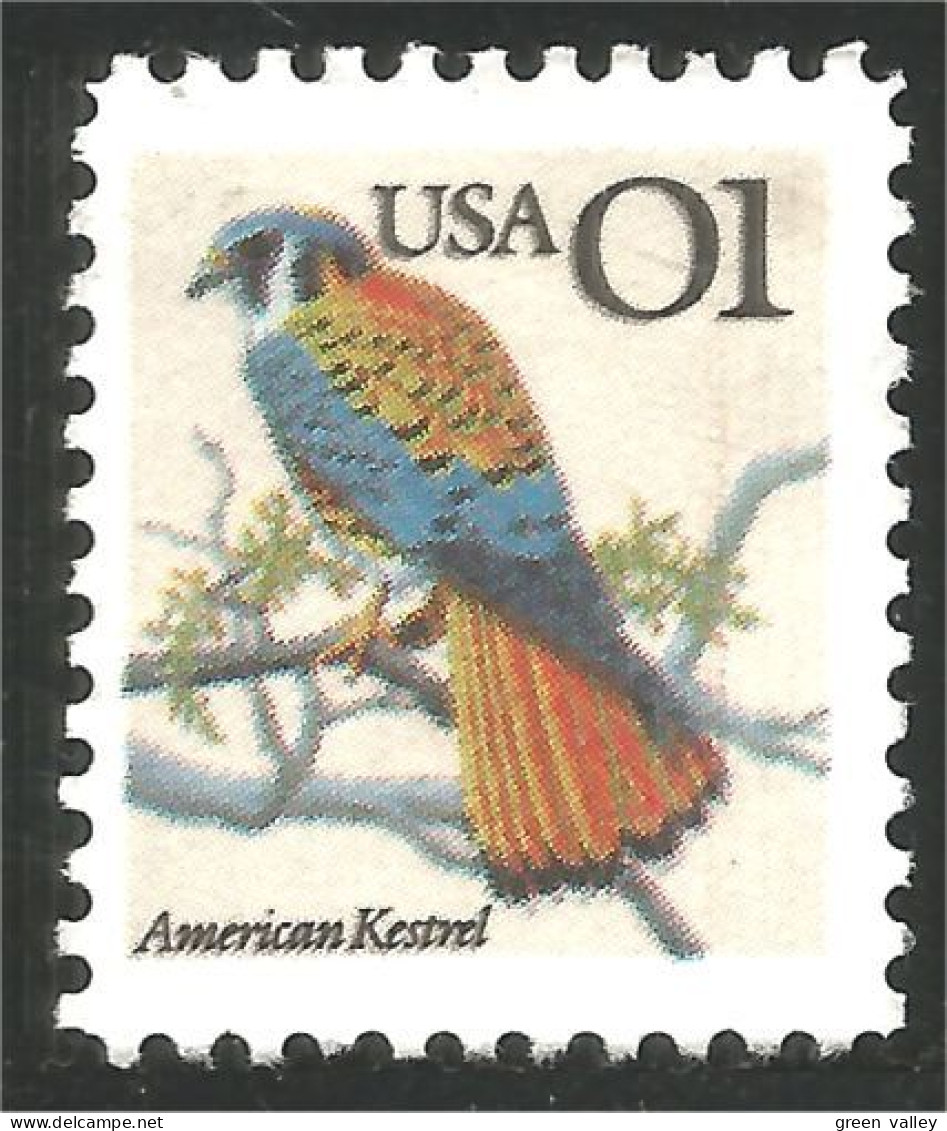 XW01-0360 USA American Kestrel Oiseau Aigle Eagle Adler Aquila Crécerelle D'Amérique No Gum - Sonstige & Ohne Zuordnung