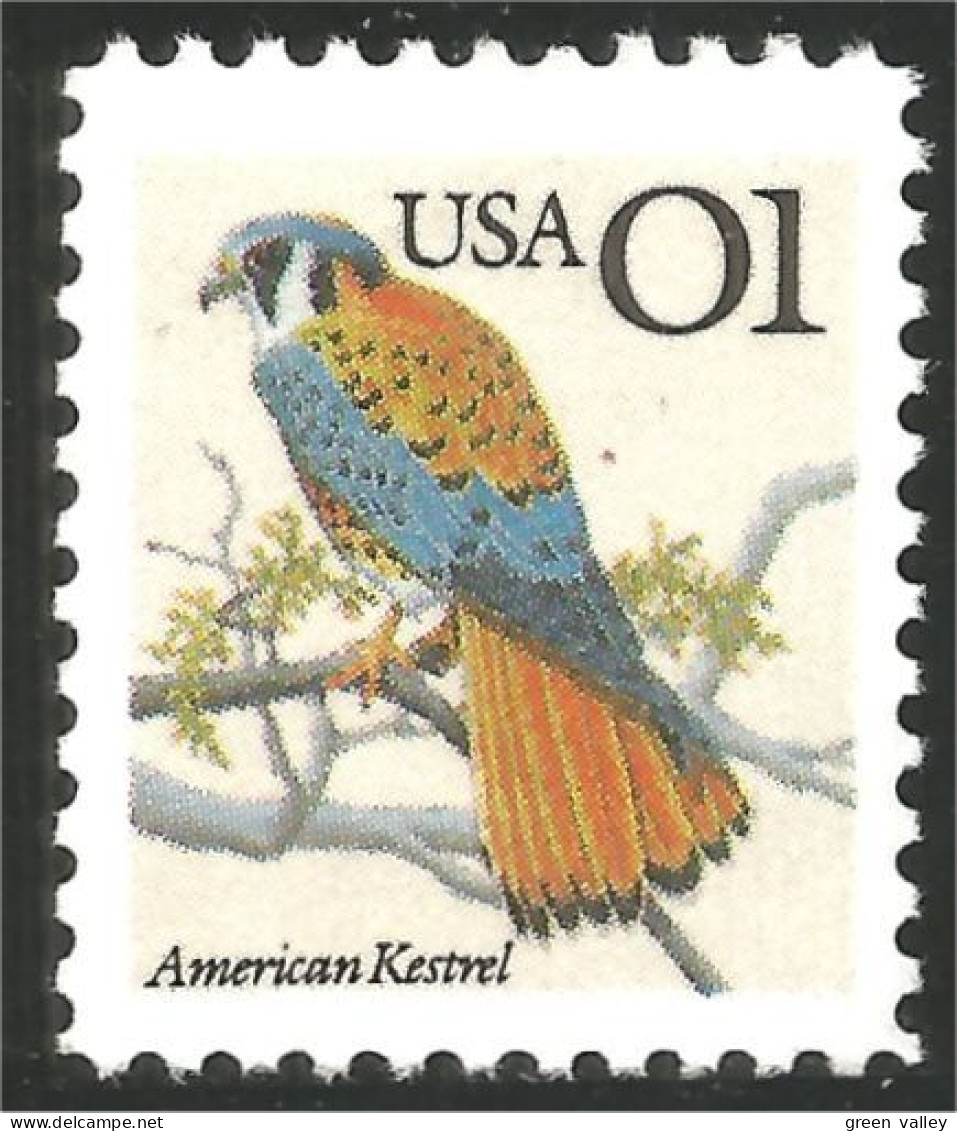 XW01-0363 USA American Kestrel Oiseau Bird Rapace Raptor Crécerelle D'Amérique No Gum - Other & Unclassified