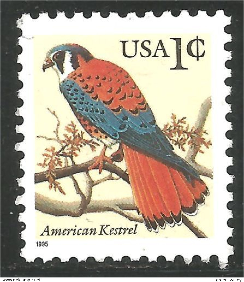 XW01-0352 USA American Kestrel Aigle Eagle Adler Aquila Crécerelle D'Amérique No Gum - Autres & Non Classés