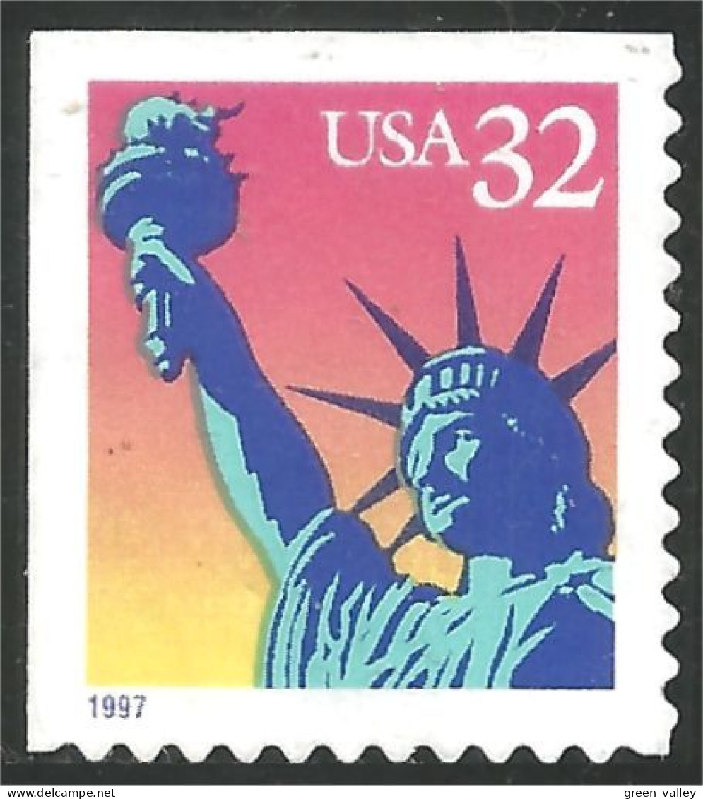 XW01-0328 USA Statue Liberty Liberté Booklet Corner Coin Carnet No Gum - Sonstige & Ohne Zuordnung