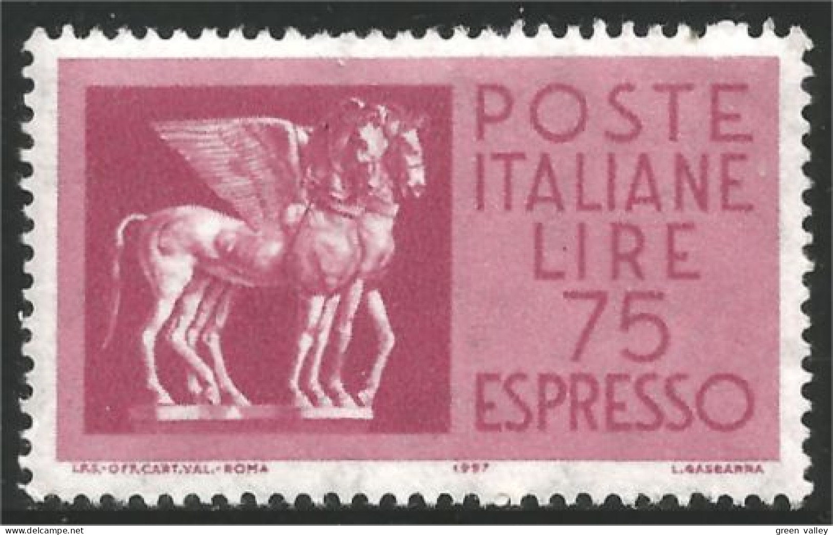 XW01-0320 Italy Express Cheval Étrusque Horse Pferd Paard Caballo MH * Neuf - Horses