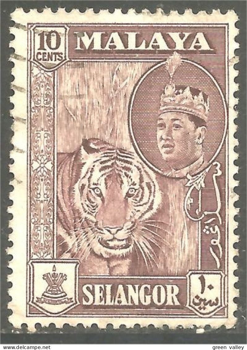 XW01-0260 Malaya Selangor Tigre Tiger - Big Cats (cats Of Prey)