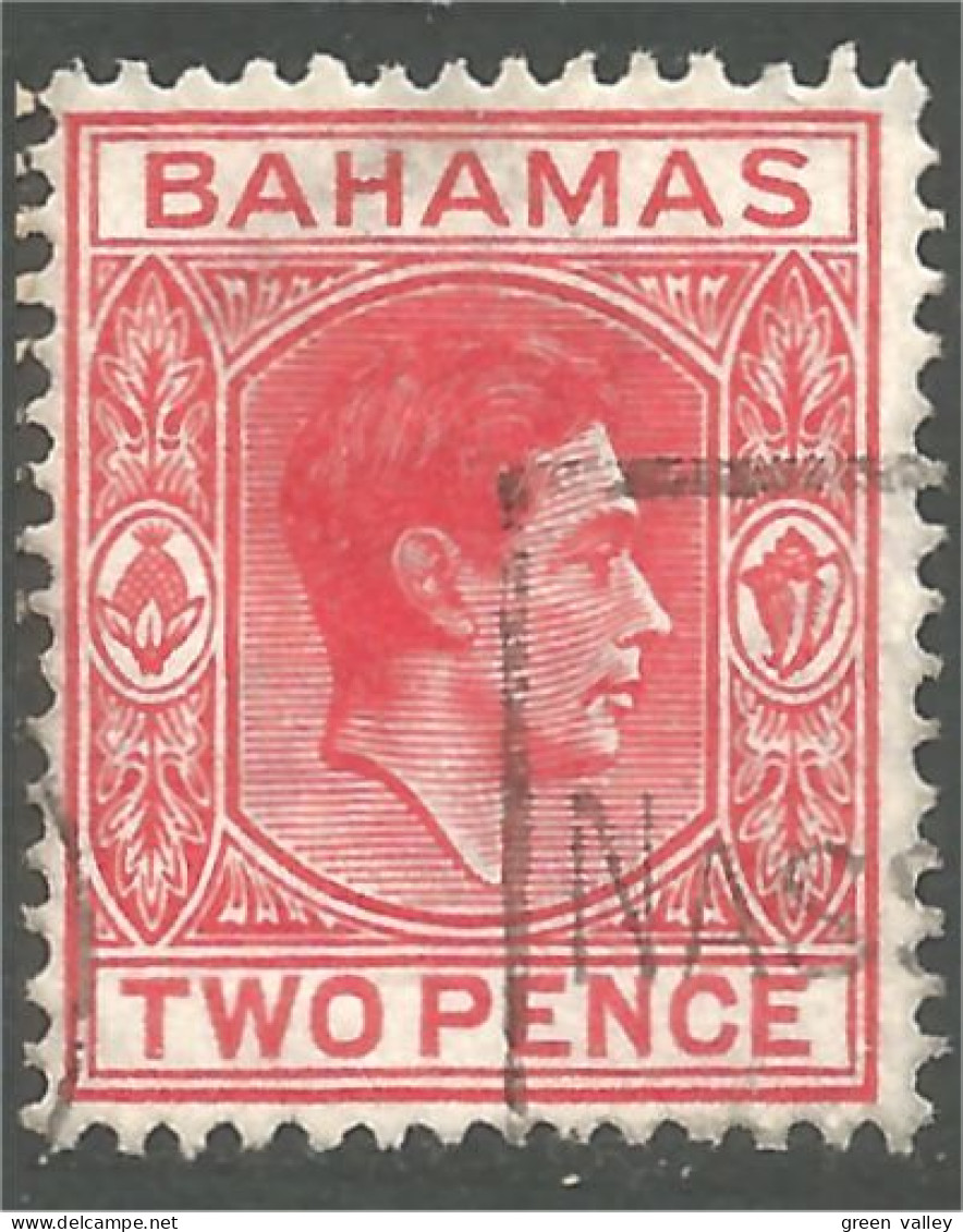 XW01-0216 Bahamas George VI Two Pence - Otros & Sin Clasificación