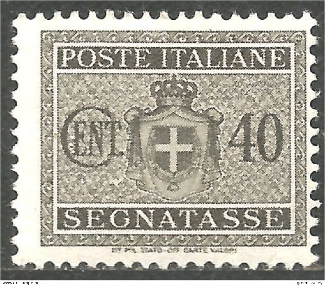 XW01-0163 Italy 40 Cent Taxe Postage Due MH * Neuf - Non Classés