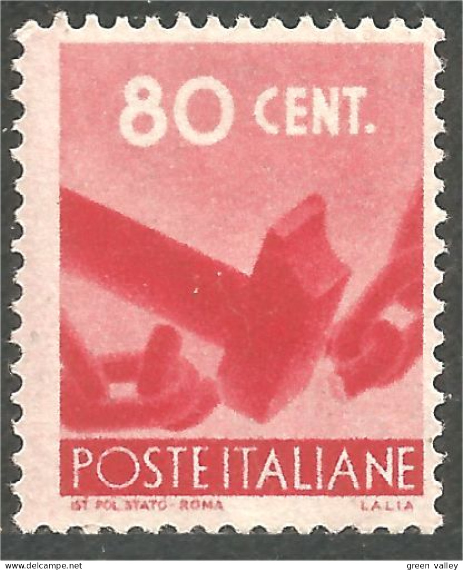 XW01-0149 Italie 80 Cent Hammer Marteau 80 Cent Hammer Marteau MNH ** Neuf SC - Non Classés