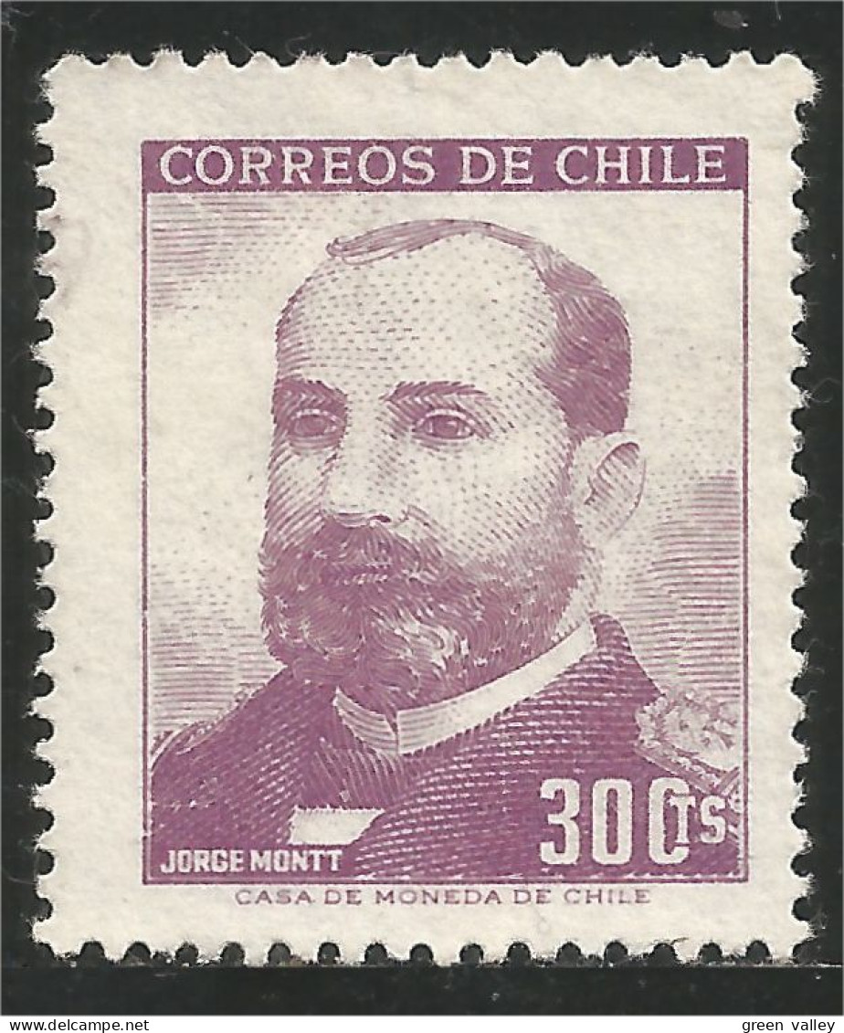 XW01-0125 Chili Jorge Montt No Gum - Chile